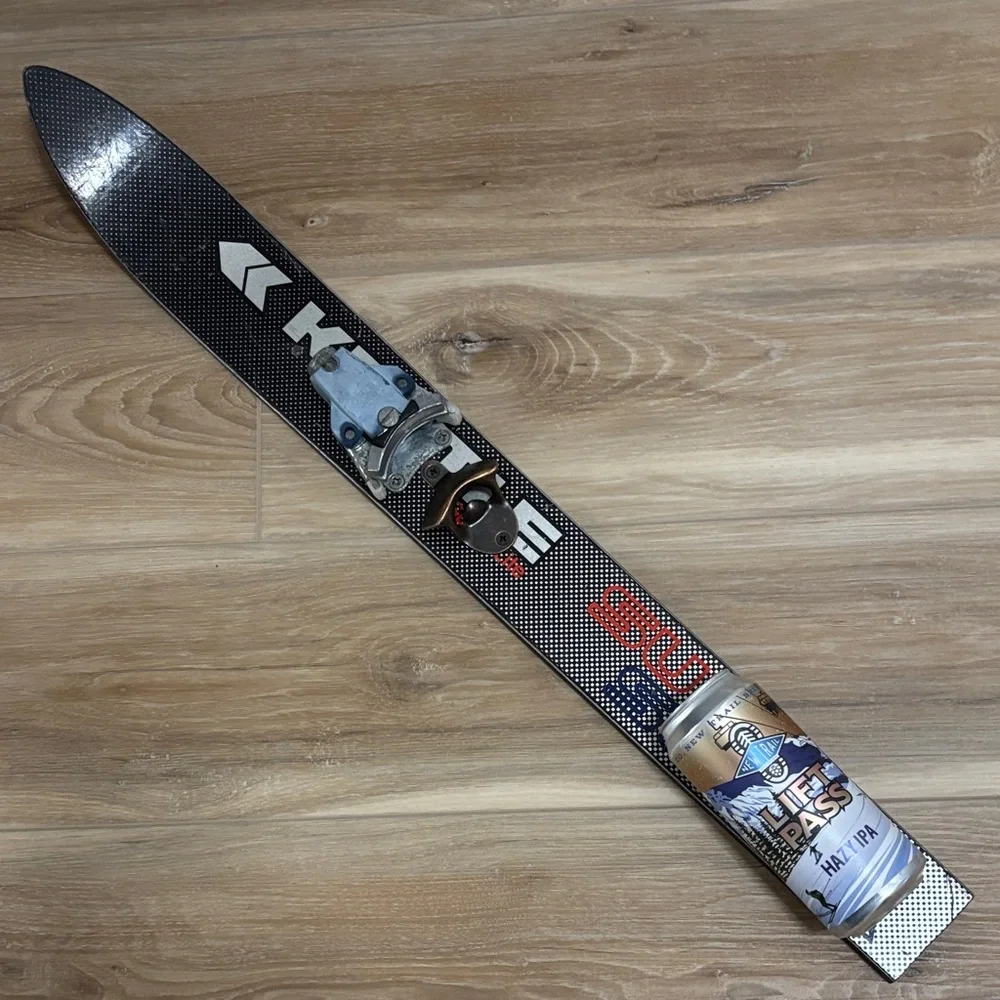 Vintage ski bottle opener
